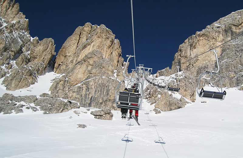 Skiing holidays in Cortina