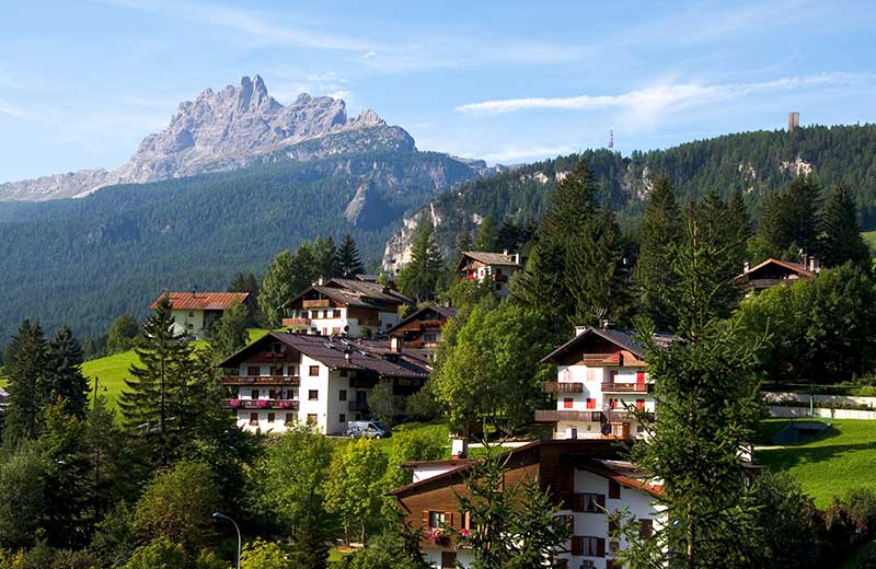 Cortina D Ampezzo In Italy Dolomites Holiday Destination