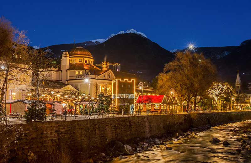 The Christmas Market in Merano