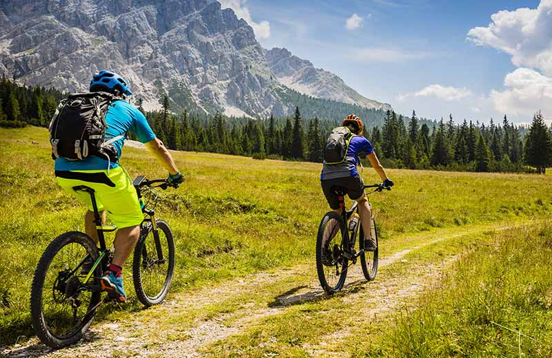 Rute sepeda Dobbiaco - Cortina