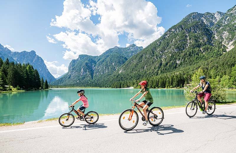 Family holiday in the Dolomites