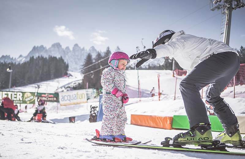 Family holiday in the Dolomites