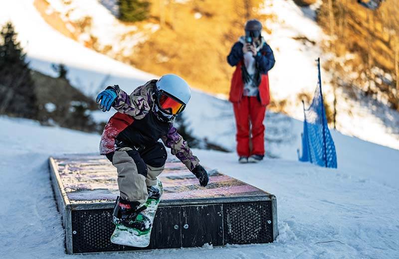 The Snowpark Alpe di Siusi