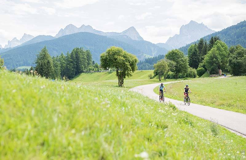 Biking in the Dolomites